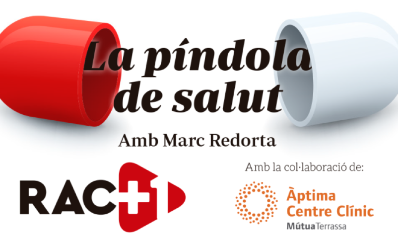 'Comer bueno, comer bien, comer sano', título de la próxima Píldora de Salud de Áptima Centre Clínic y RAC 1